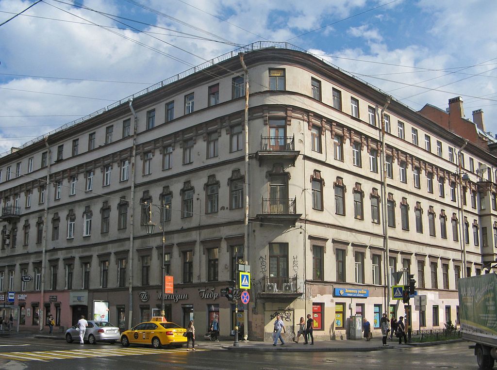Дом на углу ул. Пестеля и Моховой ул.Фото: Екатерина Борисова (Wikimedia Commons)