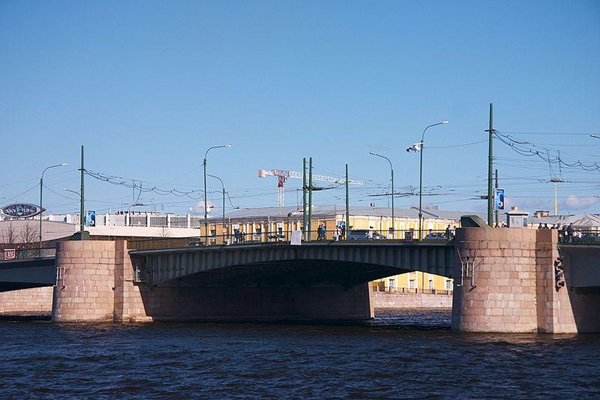 Тучков мост в Санкт-Петербурге