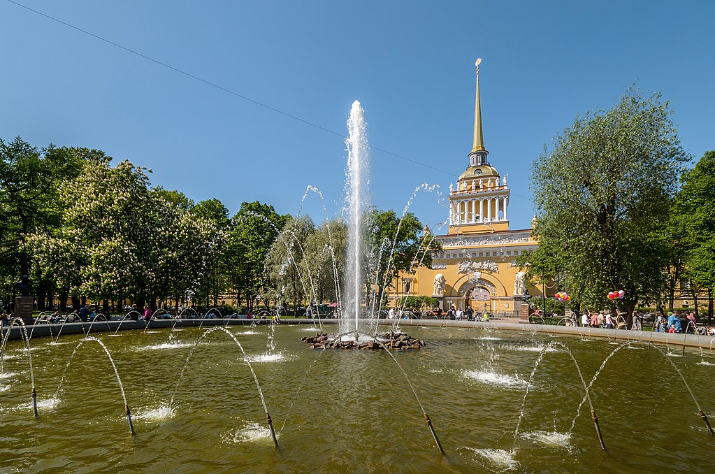 Фонтан в Александровском саду. Фото: Florstein (WikiPhotoSpace)