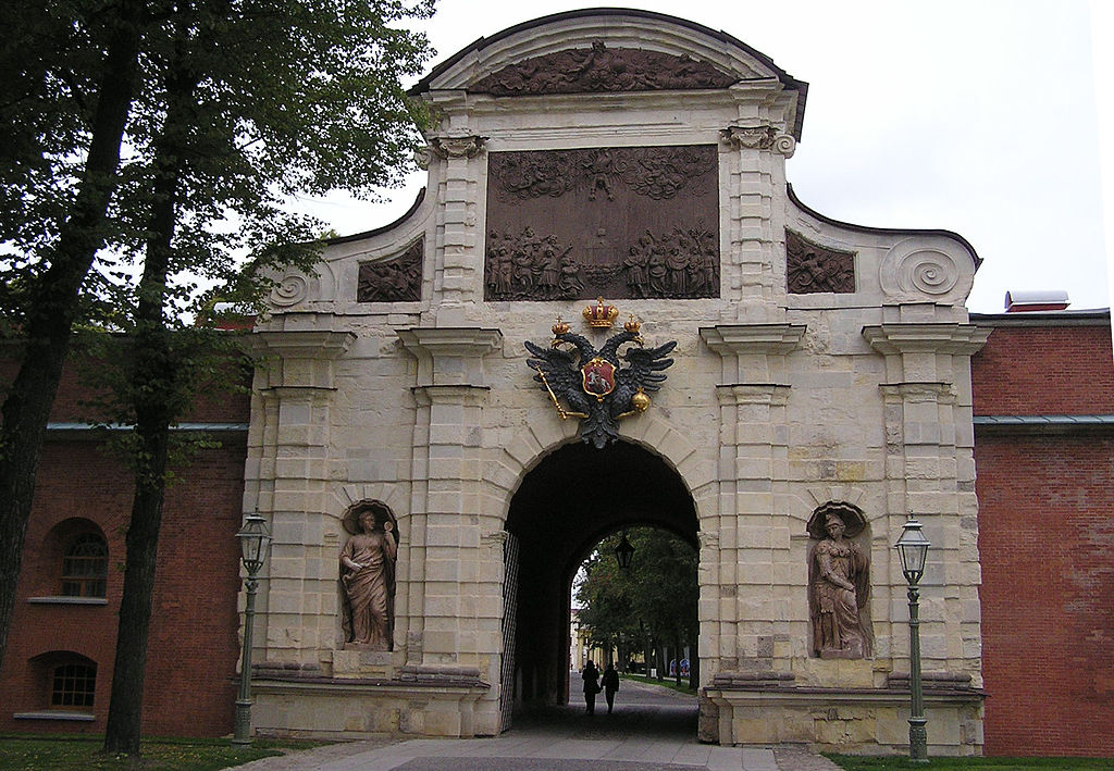 Петропавловская крепость. Петровские ворота