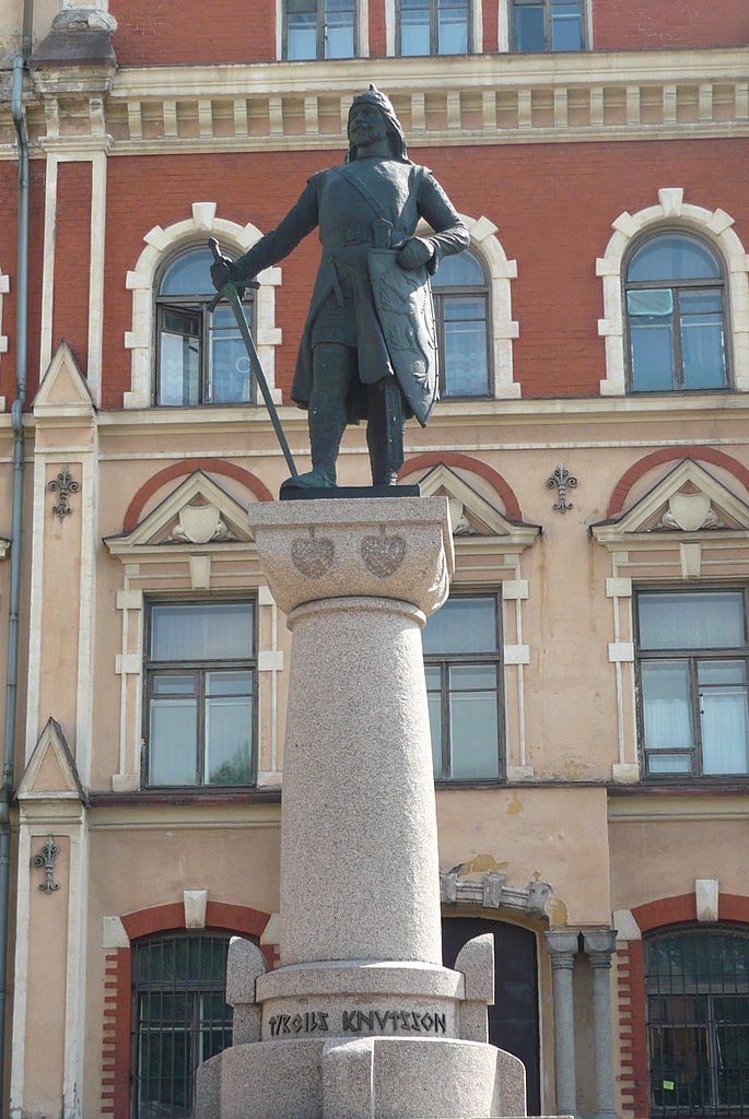 Памятник Торгильсу Кнутссону в Выборге. Фото: AleAlexander (Wikimedia Commons)