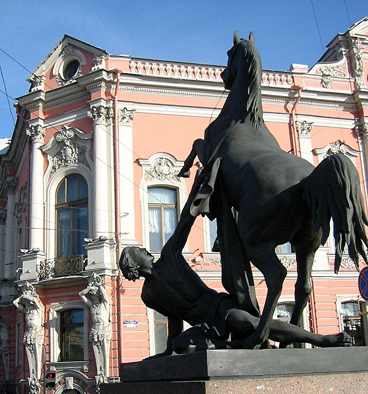 Аничков мост (2-я композиция). Фото: Walter Smith (Wikimedia Commons)