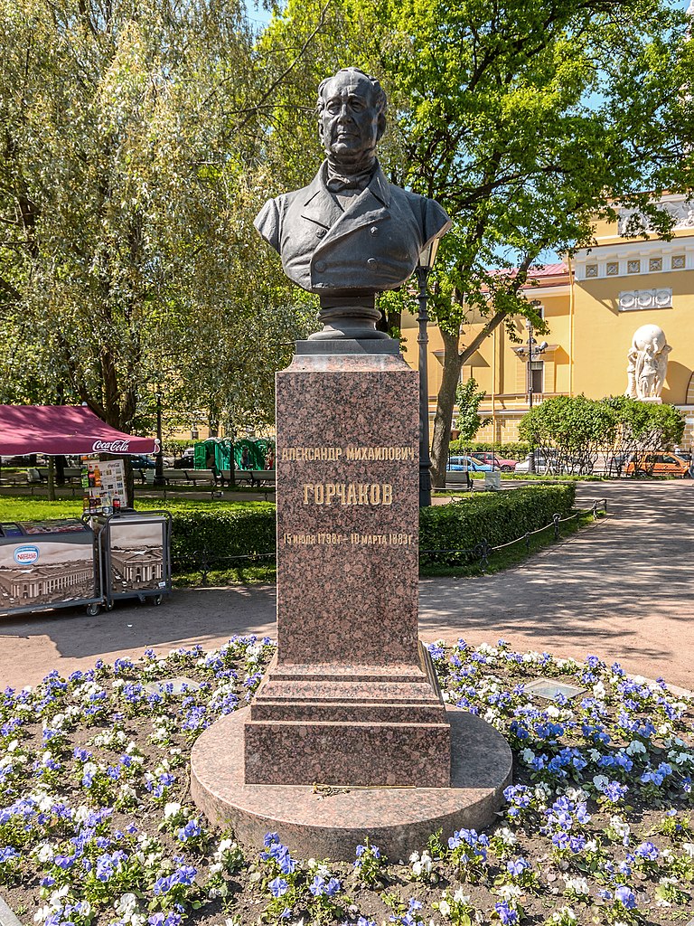 Памятник Горчакову в Александровском саду. Фото: Florstein (WikiPhotoSpace)