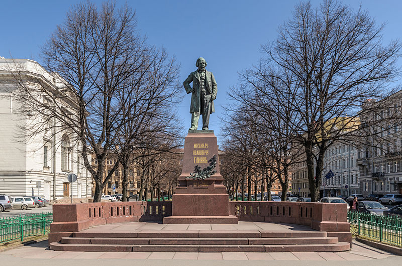 Памятник Михаилу Ивановичу Глинке. Автор: Florstein, Wikimedia Commons