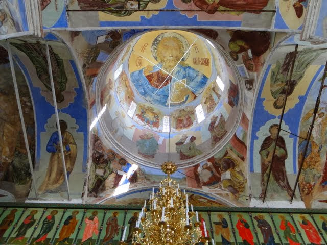 Александро-Свирский монастырь. Свод. Фото: Leon petrosyan (Wikimedia Commons)