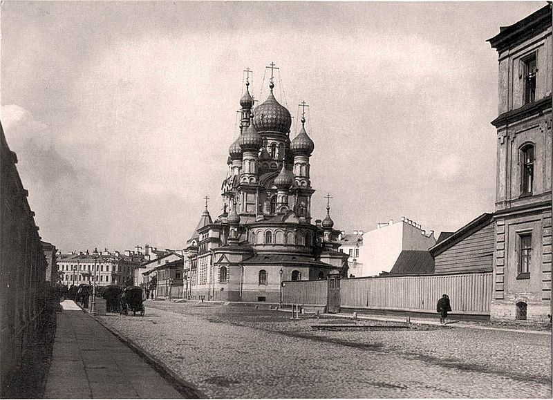 Церковь Шестоковской иконы Божией Матери до революции, источник фото: Wikimedia Commons, Автор: Unknown