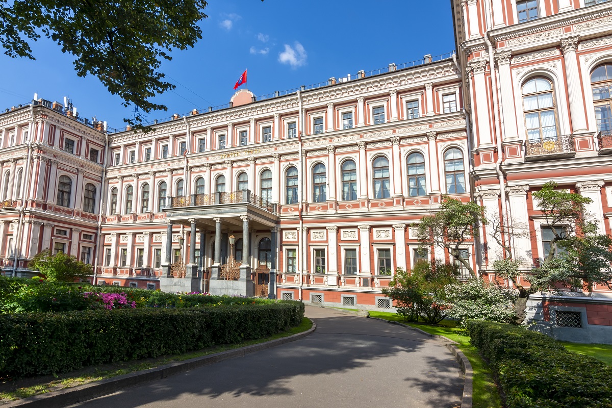 Николаевский дворец (Дворец труда) в Санкт-Петербурге, Россия