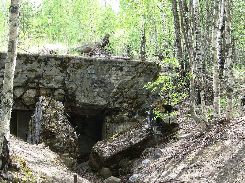 Дот Sj4 "Форт Поппиуса" на высоте 65,5, на участке прорыва, источник фото: Wikimedia Commons Автор: Мухранов А.Н.