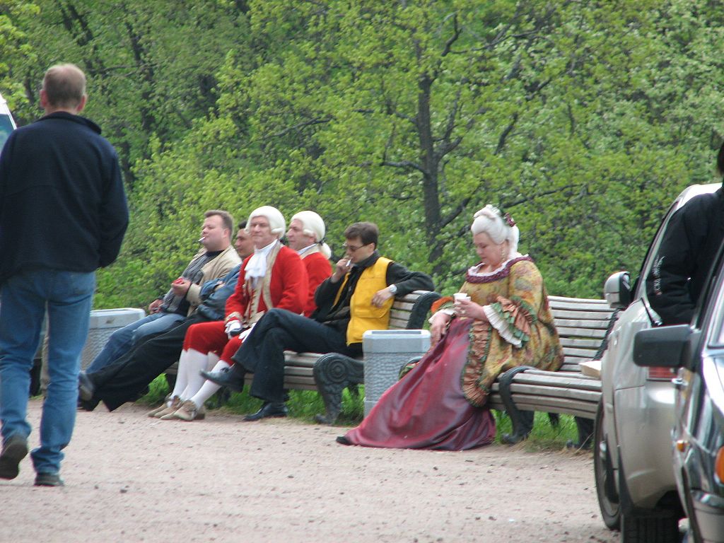 Съёмки фильма около Гатчинского дворца, май 2006 г. Фото: Артём Топчий (Wikimedia Commons)