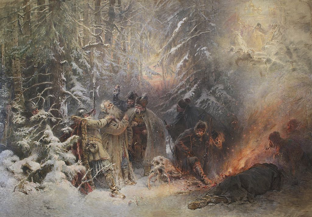 Константин Маковский. Иван Сусанин. 1914 г. Источник: Wikimedia Commons