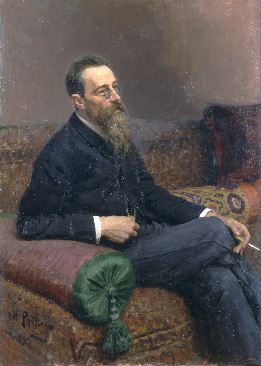  И. Е. Репин. Портрет Н. А. Римского-Корсакова, 1893 г. (Wikimedia Commons)