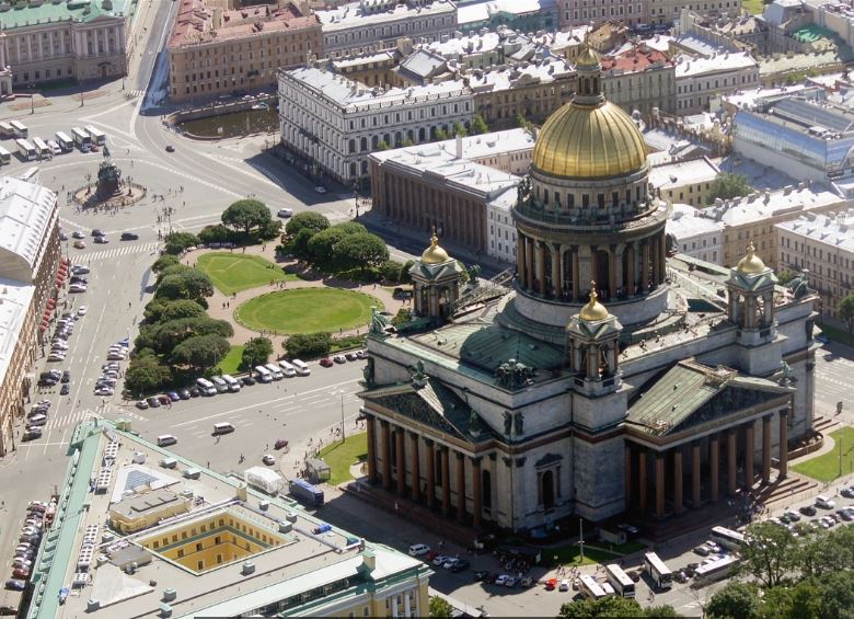 Блокада исаакиевский собор фото