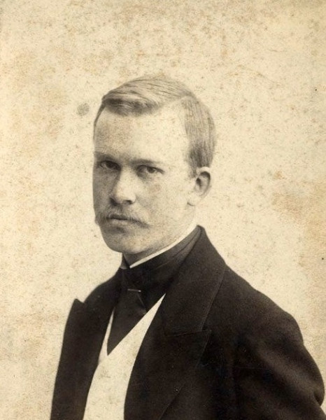 Фотопортрет Бориса Кустодиева, 1900 г. Фото: В. Сергеев (Wikimedia Commons)