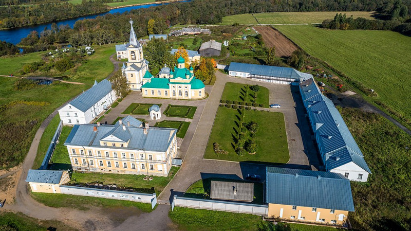 Введено-Оятский женский монастырь в Ленинградской области. Фото: Timin Ilya