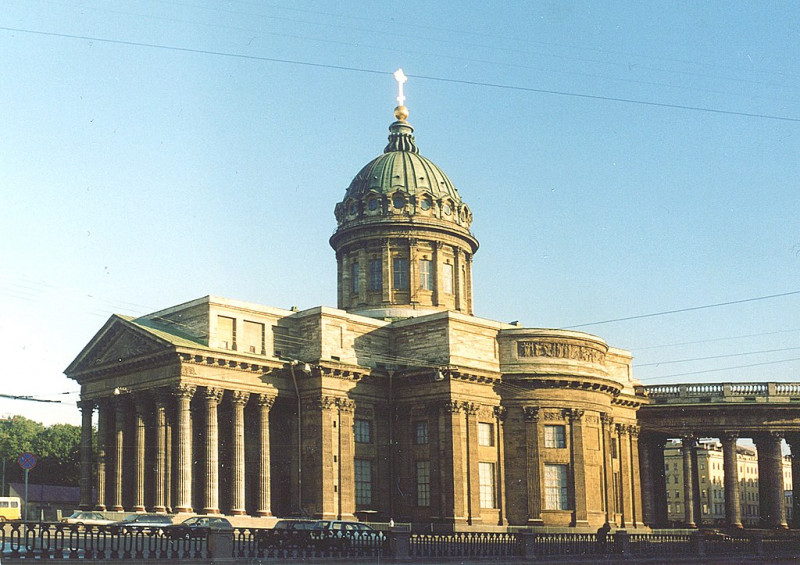 Южный и восточный фасады Казанского собора. Фото: Витольд Муратов