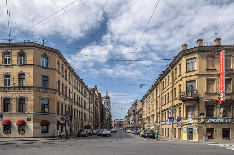 Санкт-Петербург: Колокольная улица. Фото: Florstein (WikiPhotoSpace)