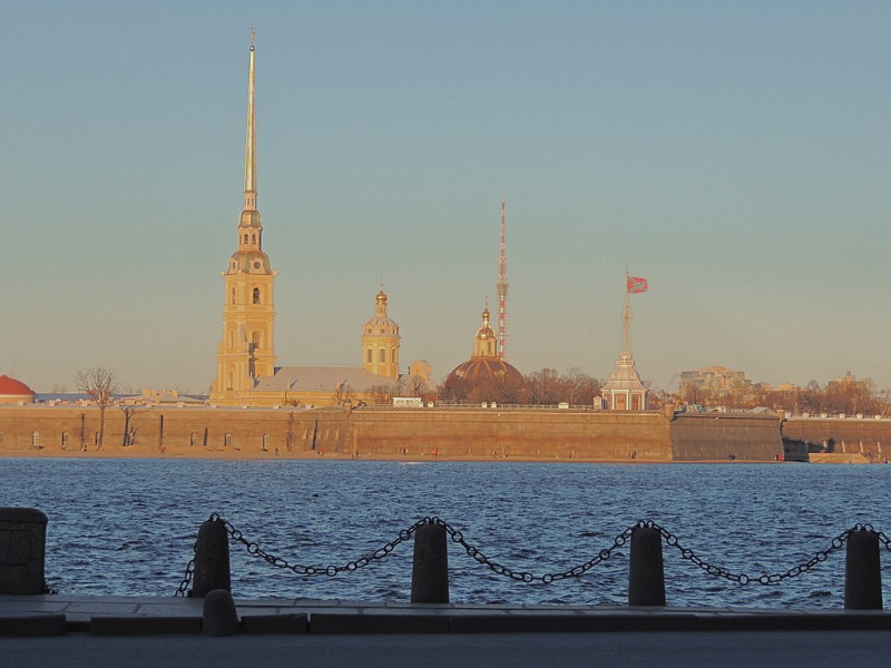 Петропавловская крепость. Фото: angelius1979 (Wikimedia Commons)