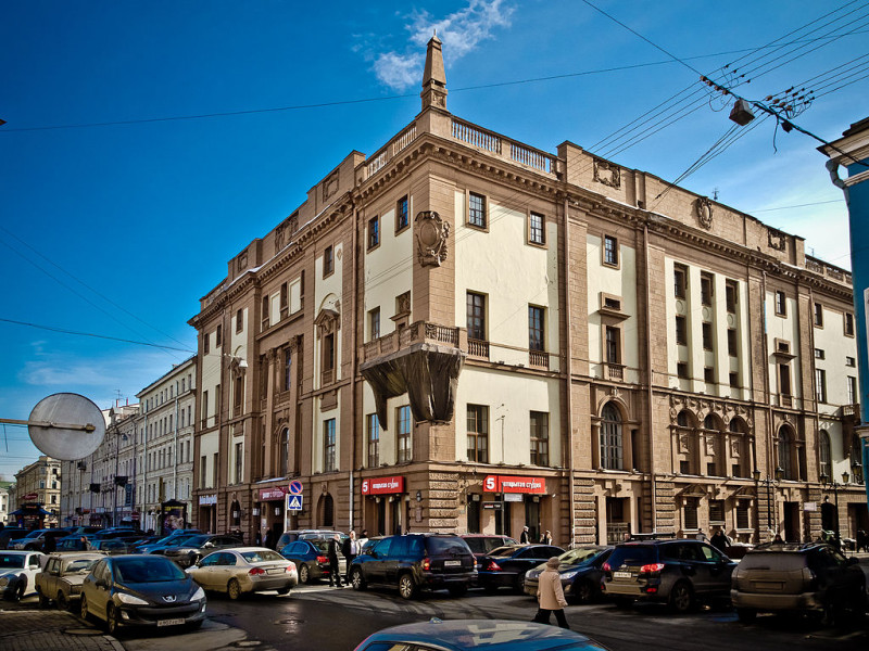 Ленинградский Дом Радио, 2011 г. Фото: Florstein (WikiPhotoSpace)