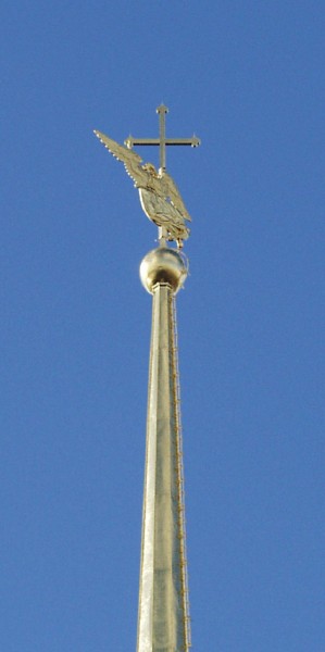 peter and paul cathedral angel 1 размах крыльев ангела на петропавловском соборе