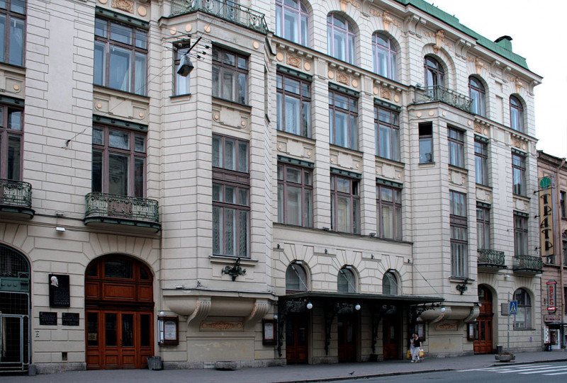 Учебный театр на Моховой. Фото: Дарья Пичугина (Wikimedia Commons)