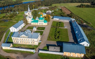 Введено-Оятский женский монастырь в Ленинградской области. Фото: Timin Ilya