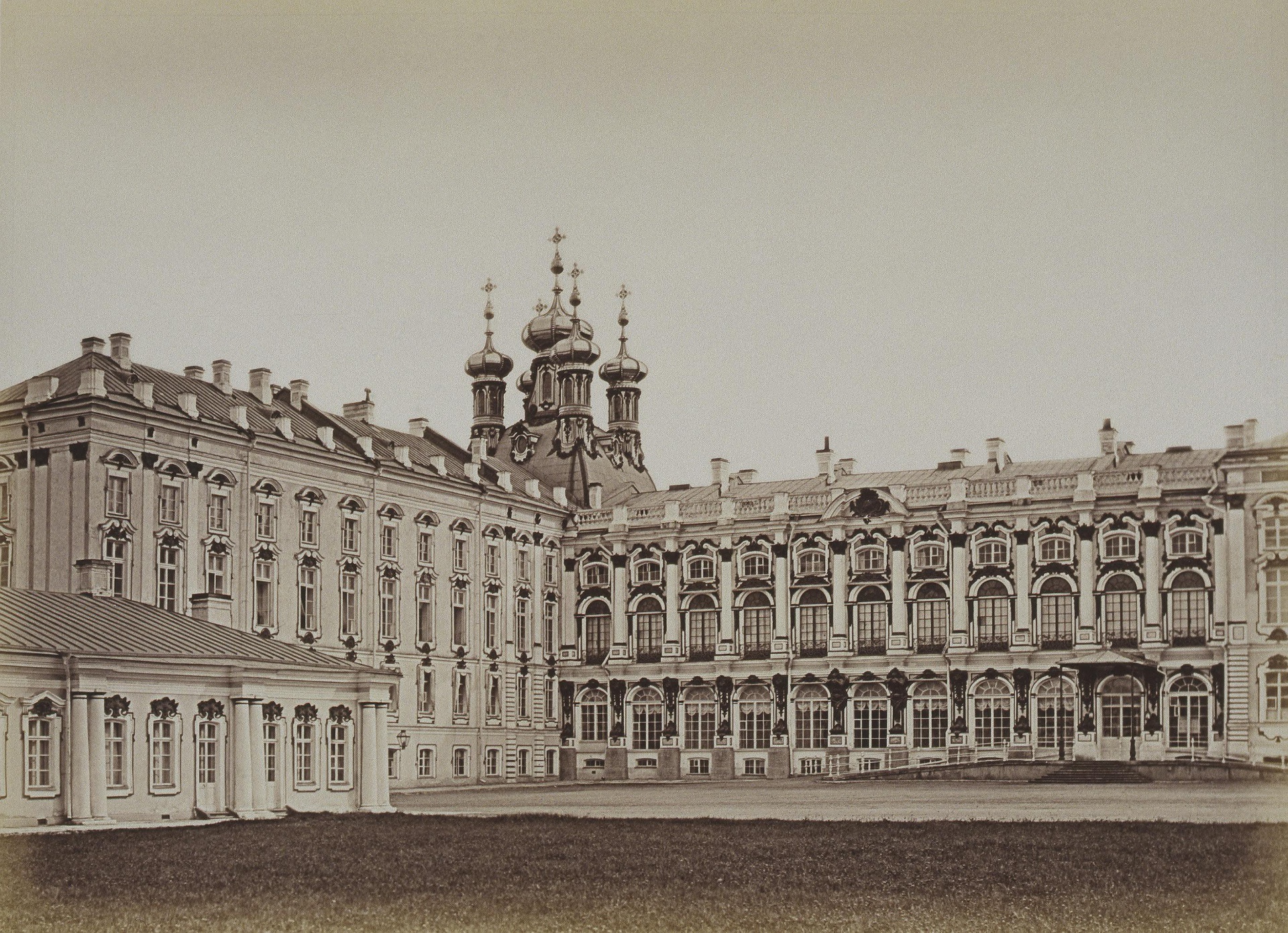 Большой екатерининский дворец старые